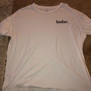 Aerie “babe.” real soft t shirt!